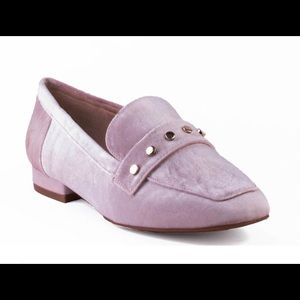 NWT Sz 9 Pink Velvet Nine West Flats